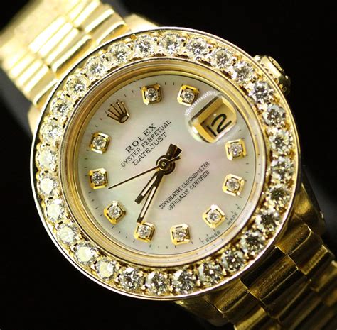 rolex president con diamantes|rolex pulsera presidencial.